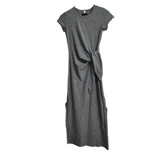 Vitality Marshmallow Tie‎ Sample Dress in Heathered Gray - Size Small